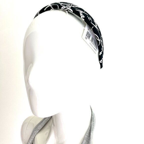 CHANEL Black and White Hairband